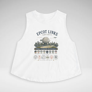 Epcot Links Society Cropped Tank