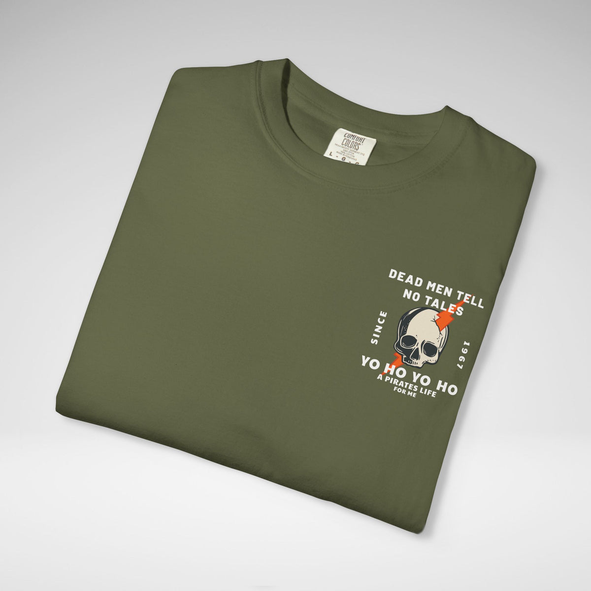 Dead Men Tell No Tales Comfort Colors Unisex Garment-Dyed T-shirt