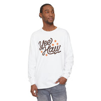 Yee Haw Comfort Colors Unisex Garment-dyed Long Sleeve T-Shirt
