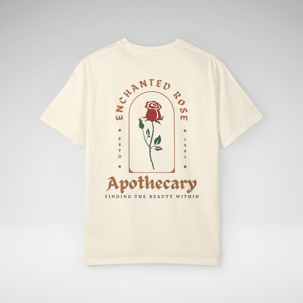 Enchanted Rose Apothecary Room Comfort Colors Unisex Garment-Dyed T-shirt