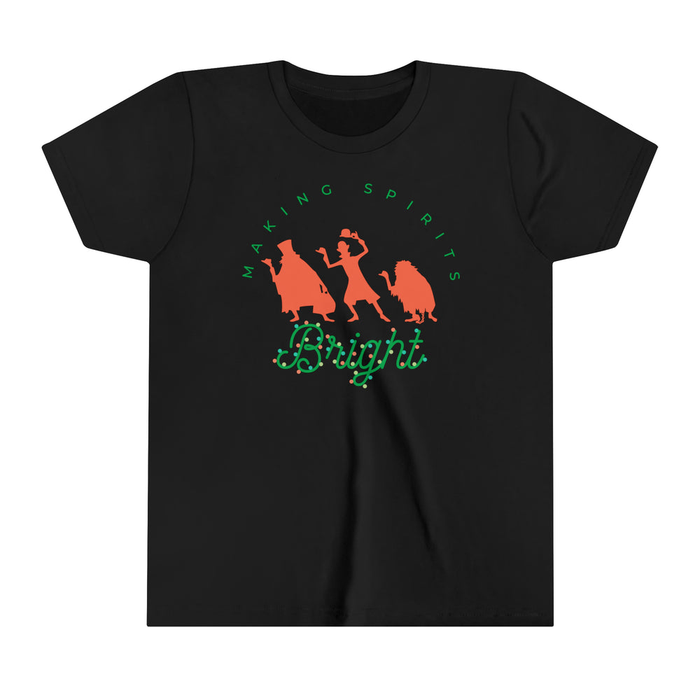 Making Spirits Bright Bella Canvas Youth Short Sleeve Tee