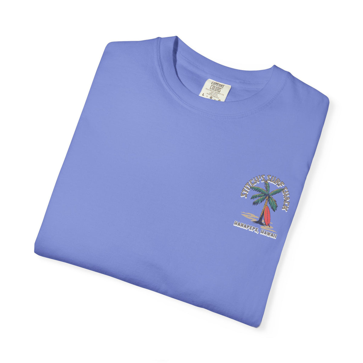 Stitch's Surf Shack Comfort Colors Unisex Garment-Dyed T-shirt