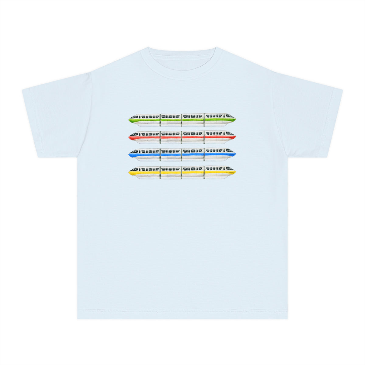 Monorails Comfort Colors Youth Midweight Tee