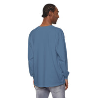 Spooky Scary Skeletons Comfort Colors Unisex Garment-dyed Long Sleeve T-Shirt