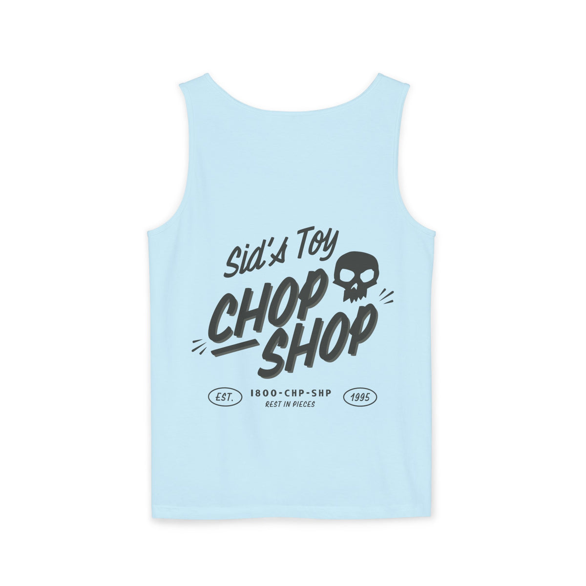 Sid's Toy Chop Shop Unisex Comfort Colors Garment-Dyed Tank Top