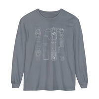 Lightsabers Comfort Colors Unisex Garment-dyed Long Sleeve T-Shirt