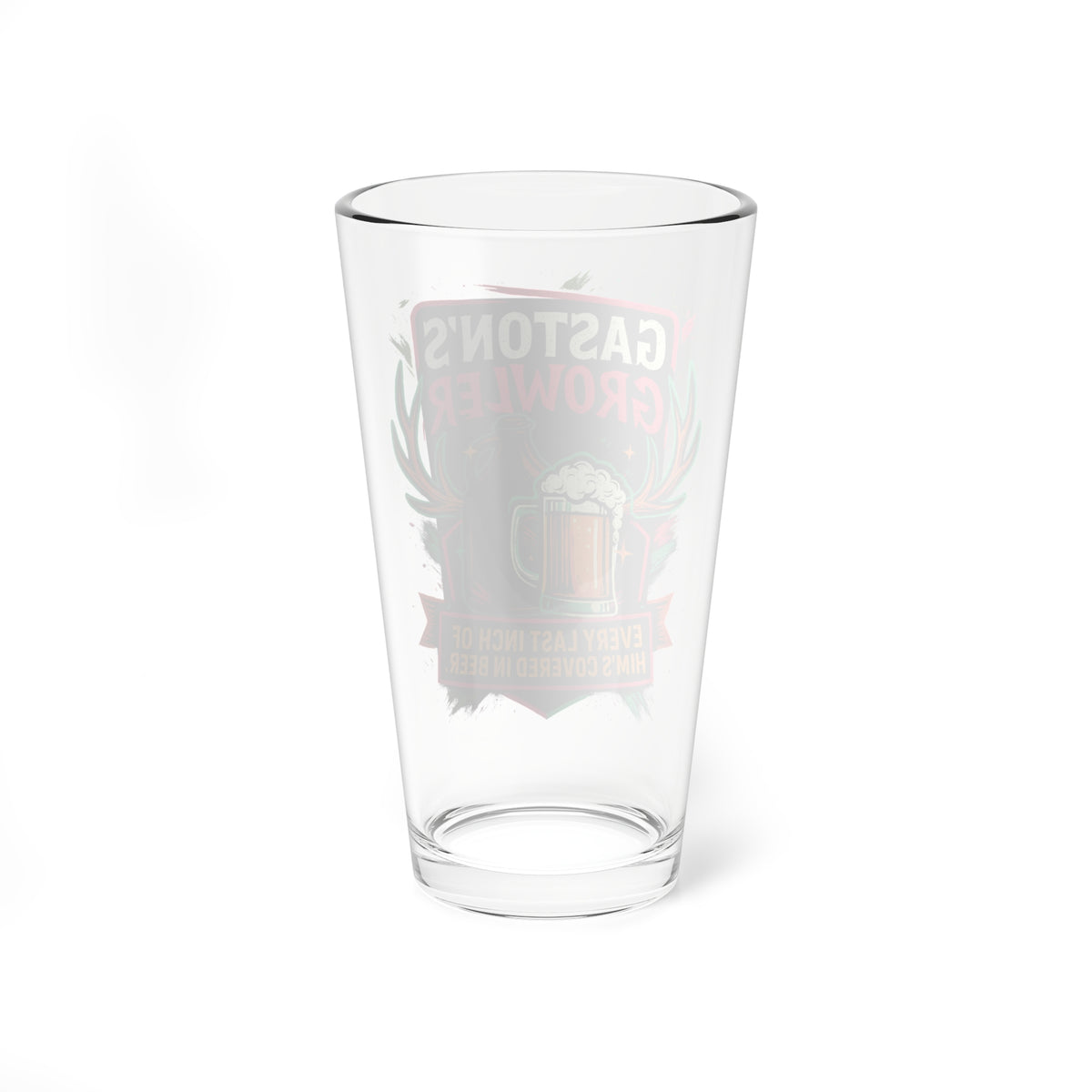 Gaston's Growler Glass 16oz