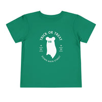Trick or Treat Down Main Street Toddler Short Sleeve Tee