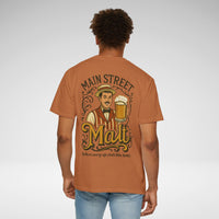 Main Street Malt Comfort Colors Unisex Garment-Dyed T-shirt