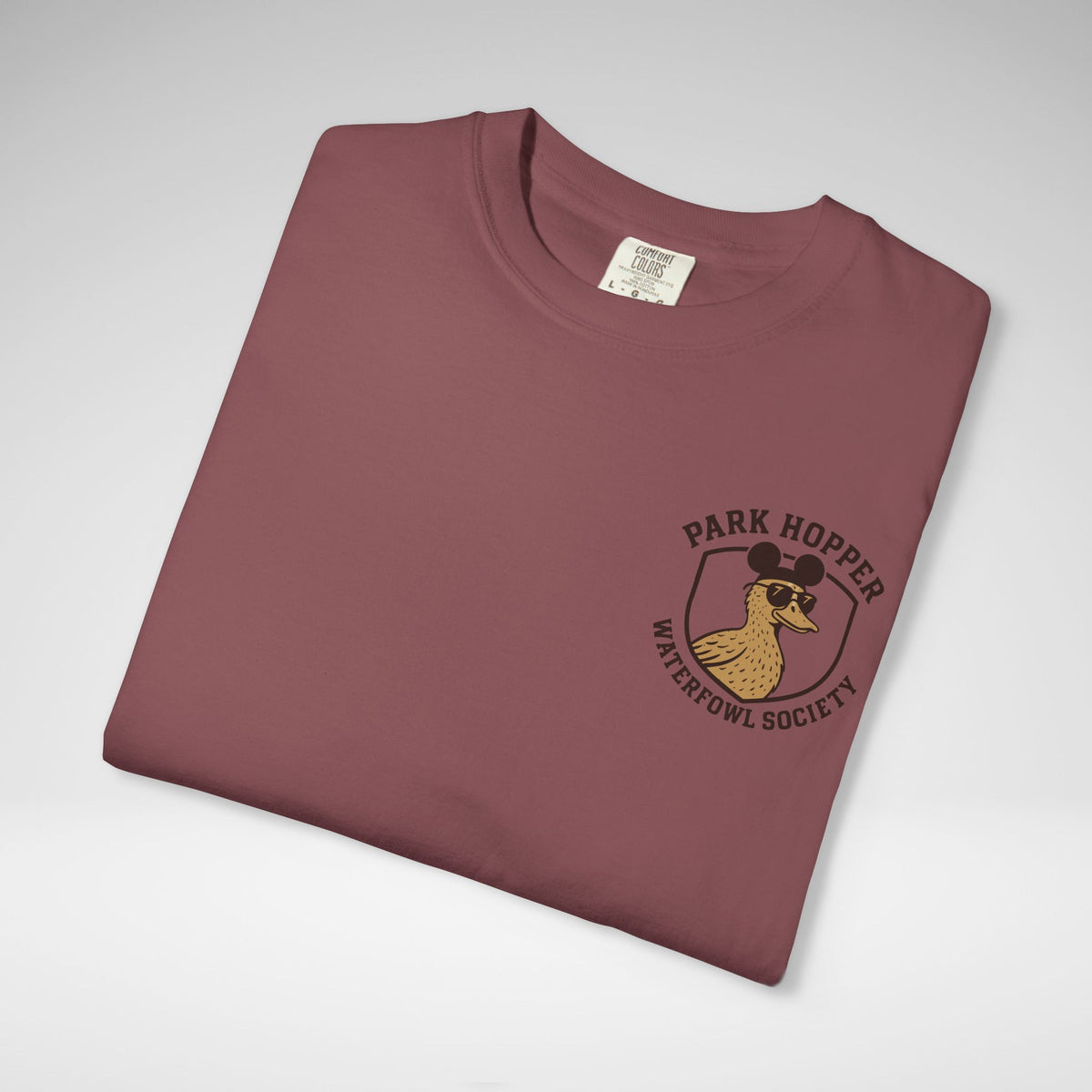 Park Hopper Waterfowl Society Comfort Colors Unisex Garment-Dyed T-shirt