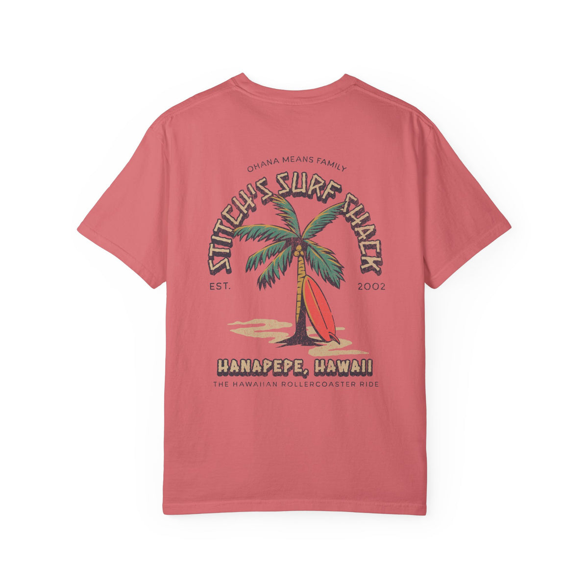 Stitch's Surf Shack Comfort Colors Unisex Garment-Dyed T-shirt