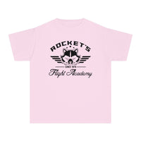 Rocket's Flight Academy Comfort Colors Youth Midweight Tee