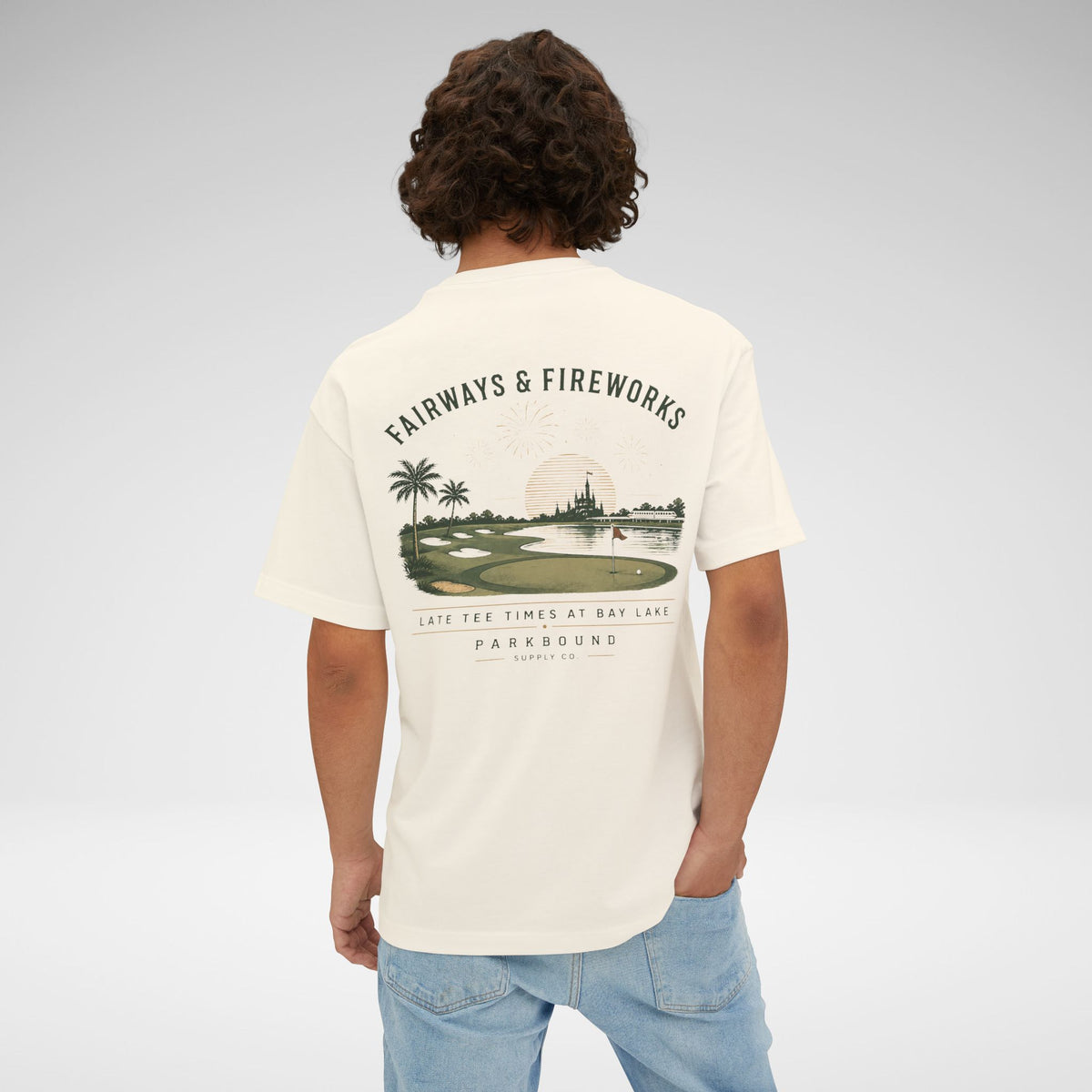 Fairways & Fireworks Oversized Tee
