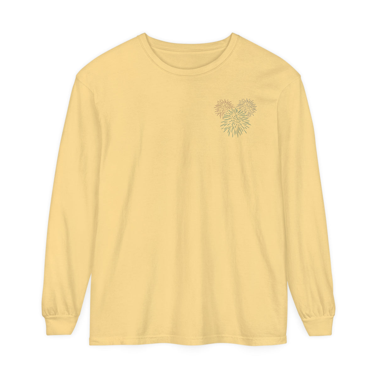 Firework Department Comfort Colors Unisex Garment-dyed Long Sleeve T-Shirt