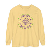 To Infinity And Beyond Comfort Colors Unisex Garment-dyed Long Sleeve T-Shirt