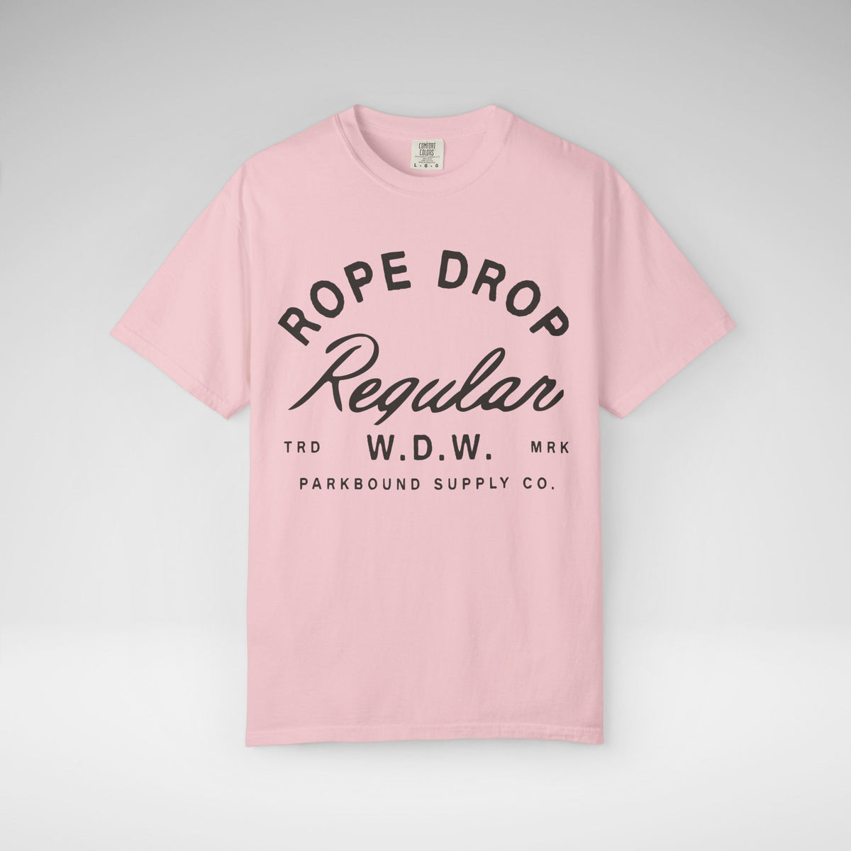 Rope Drop Regular Comfort Colors Unisex Garment-Dyed T-shirt