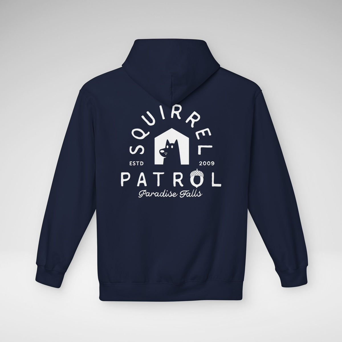 Squirrel Patrol Hoodie | Unisex Midweight Softstyle Fleece