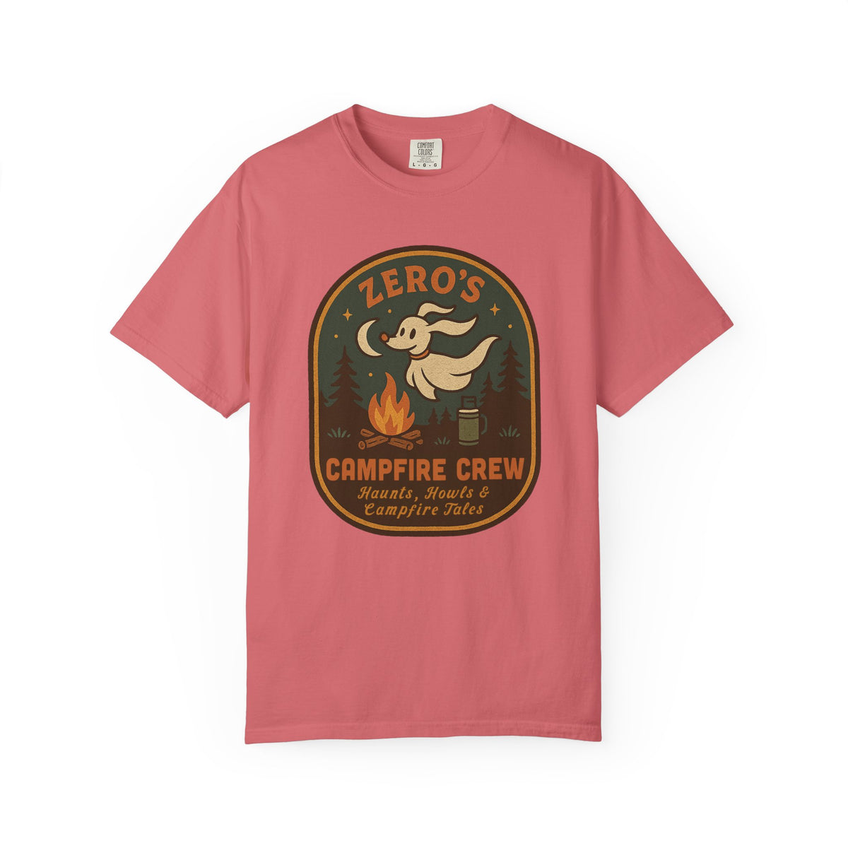 Zero's Campfire Crew Comfort Colors Unisex Garment-Dyed T-shirt