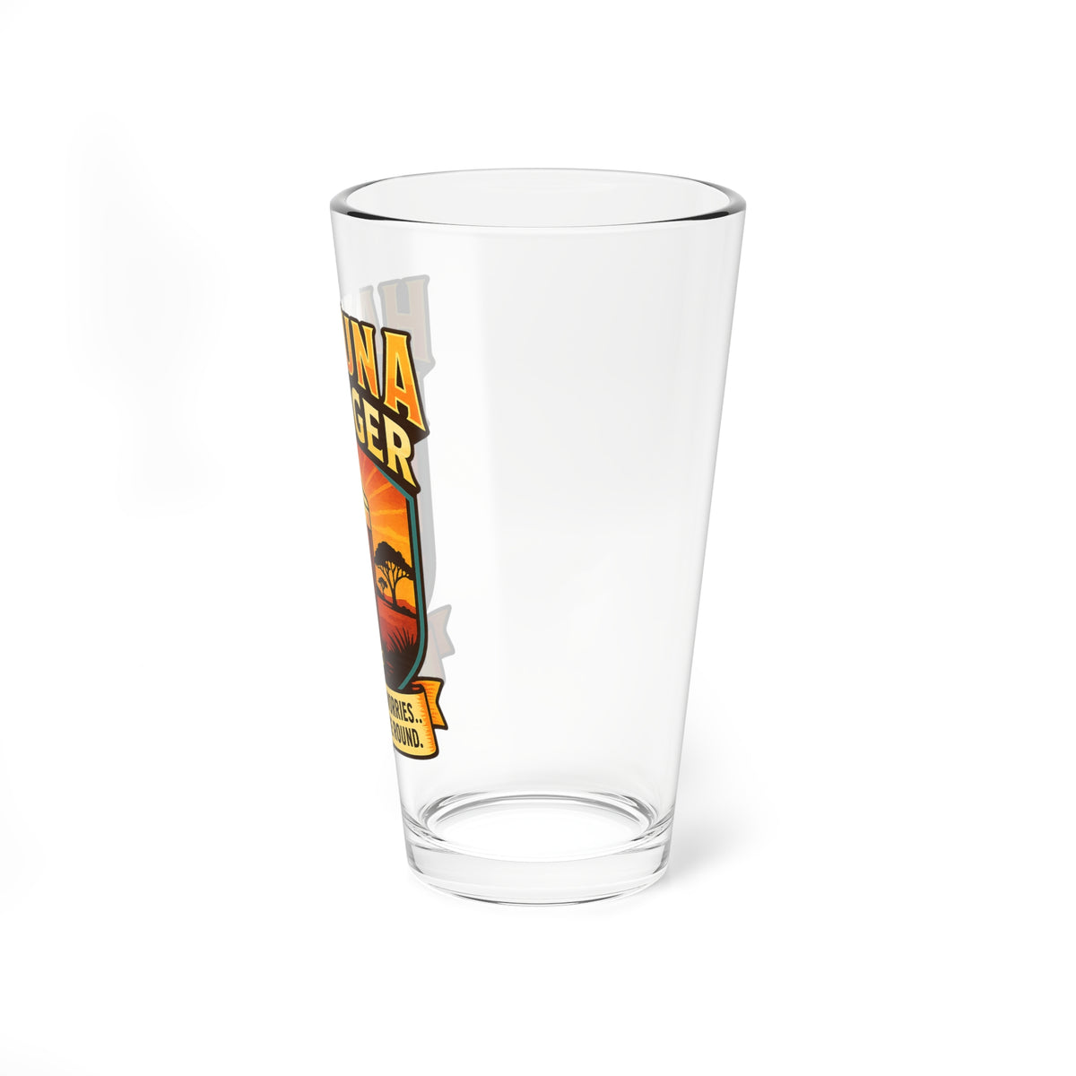 Hakuna Ma'Lager Mixing Glass 16oz