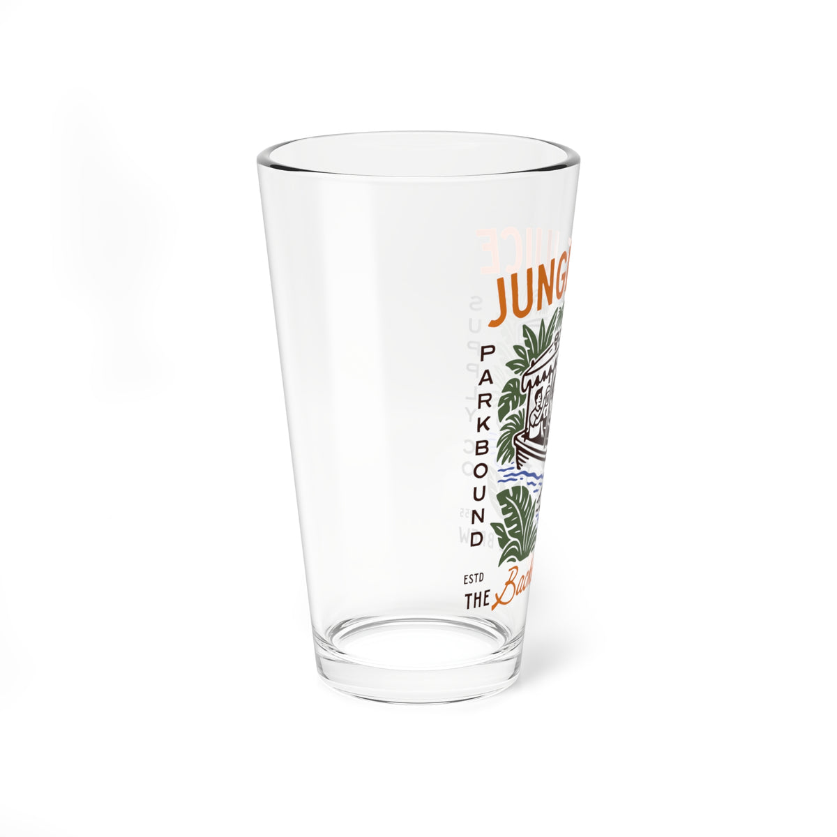 Jungle Juice - The Backside of the Brew Glass 16oz