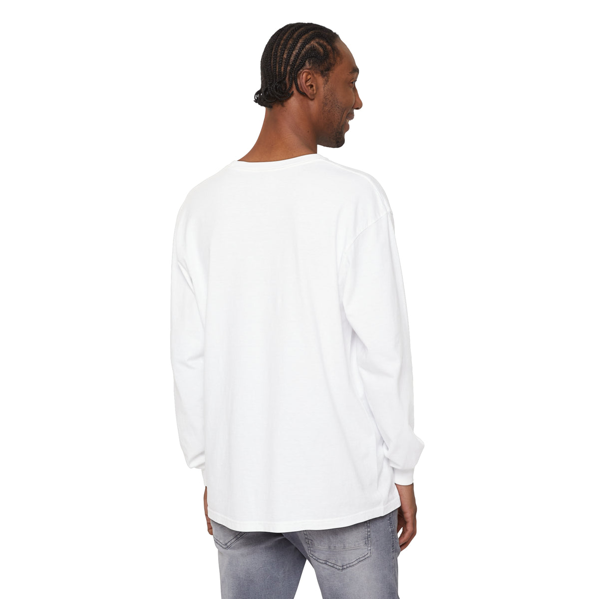 Spooky Scary Skeletons Comfort Colors Unisex Garment-dyed Long Sleeve T-Shirt