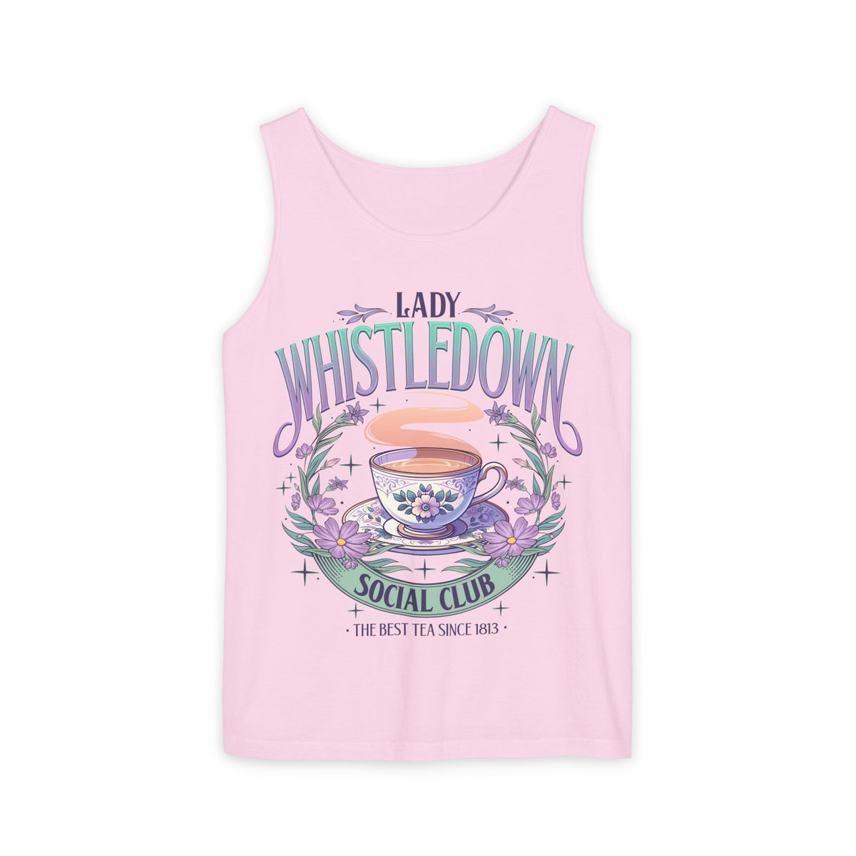 Lady Whistledown Social Club Unisex Comfort Colors Garment-Dyed Tank Top