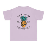 Yo Ho Pirates Life For Me Comfort Colors Youth Midweight Tee