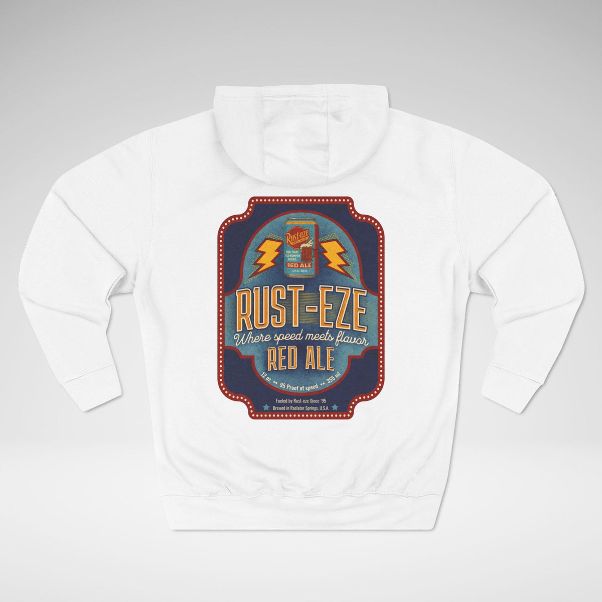 Rusteze Red Ale Lane Seven Fleece Hoodie