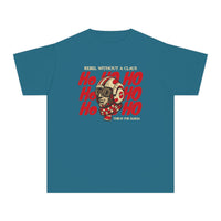 Rebel Without a Claus Comfort Colors Youth Midweight Tee