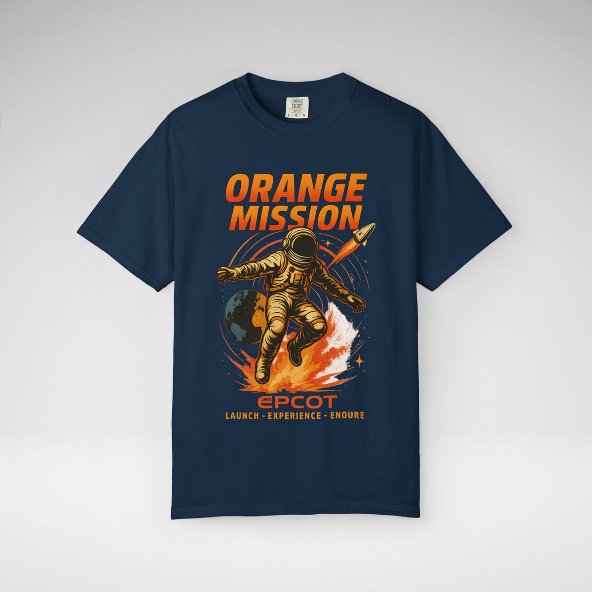 Orange Mission Comfort Colors Unisex Garment-Dyed T-shirt