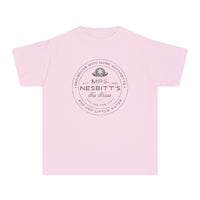 Mrs. Nesbitt’s Tea House Comfort Colors Youth Midweight Tee