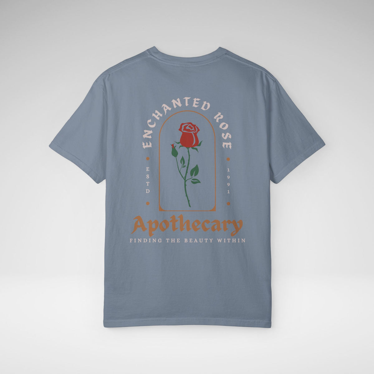 Enchanted Rose Apothecary Room Comfort Colors Unisex Garment-Dyed T-shirt