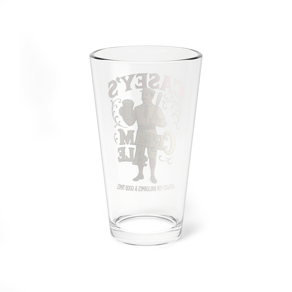 Casey's Cream Ale Glass 16oz