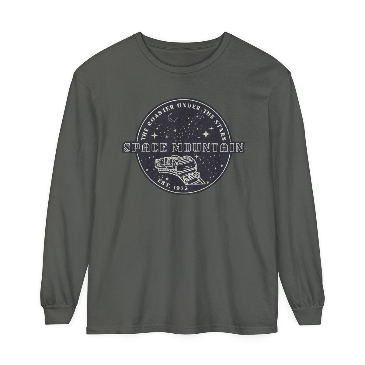 The Coaster Under the Stars Comfort Colors Unisex Garment-dyed Long Sleeve T-Shirt