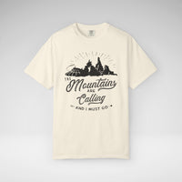 The Mountains Are Calling Comfort Colors Unisex Garment-Dyed T-shirt