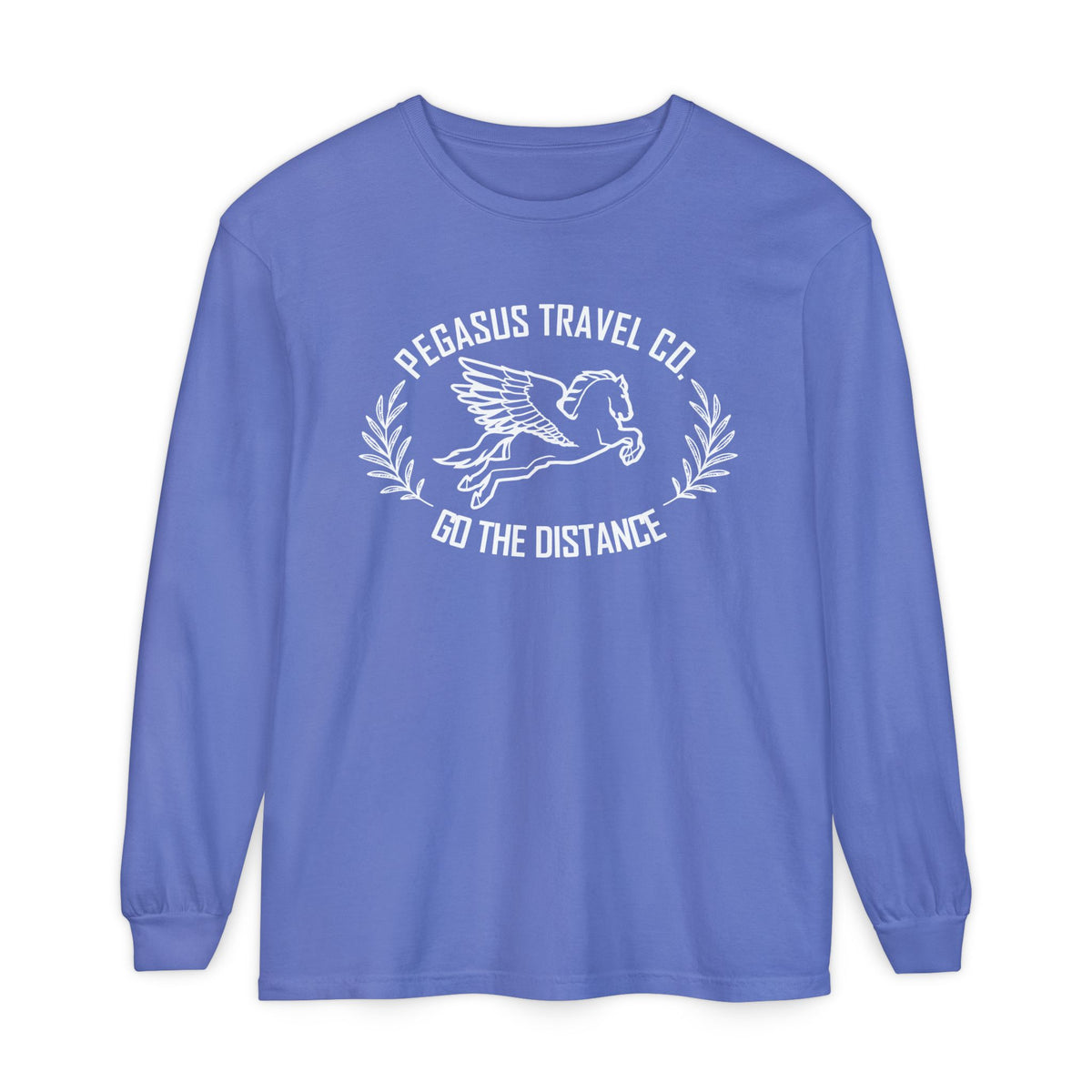 Pegasus Travel Co Comfort Colors Unisex Garment-dyed Long Sleeve T-Shirt