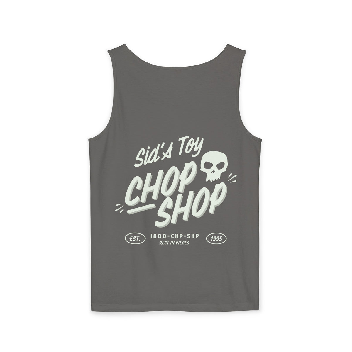 Sid's Toy Chop Shop Unisex Comfort Colors Garment-Dyed Tank Top