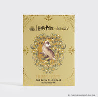 Harry Potter X Kitsch Satin Pillowcase Standard - Hufflepuff