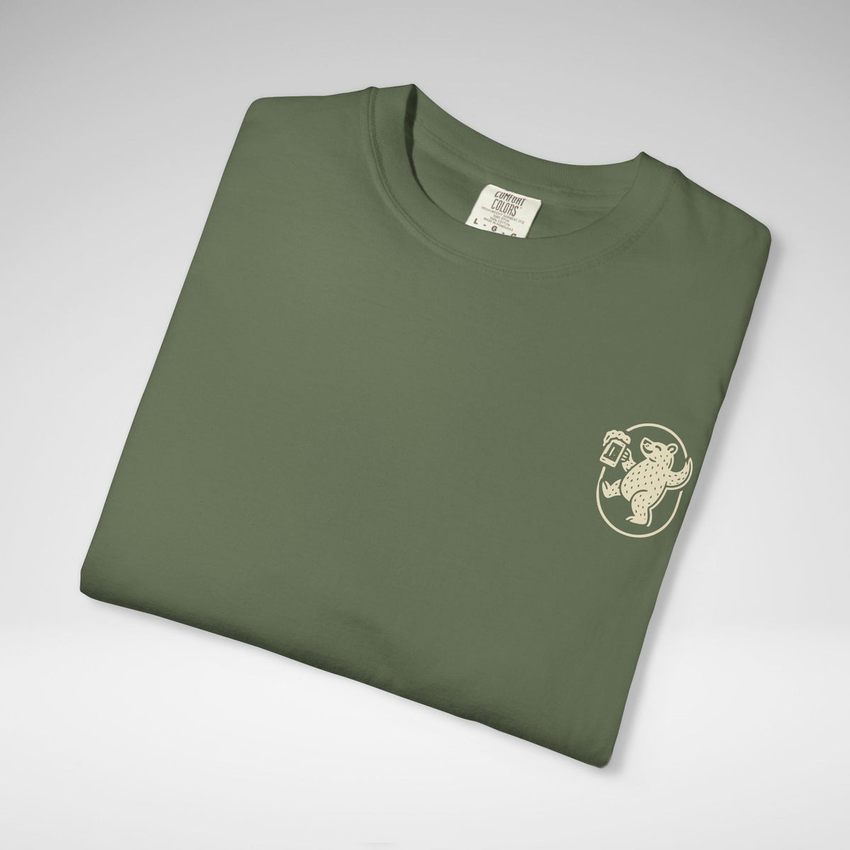 Country Bear Brown Ale Comfort Colors Unisex Garment-Dyed T-shirt