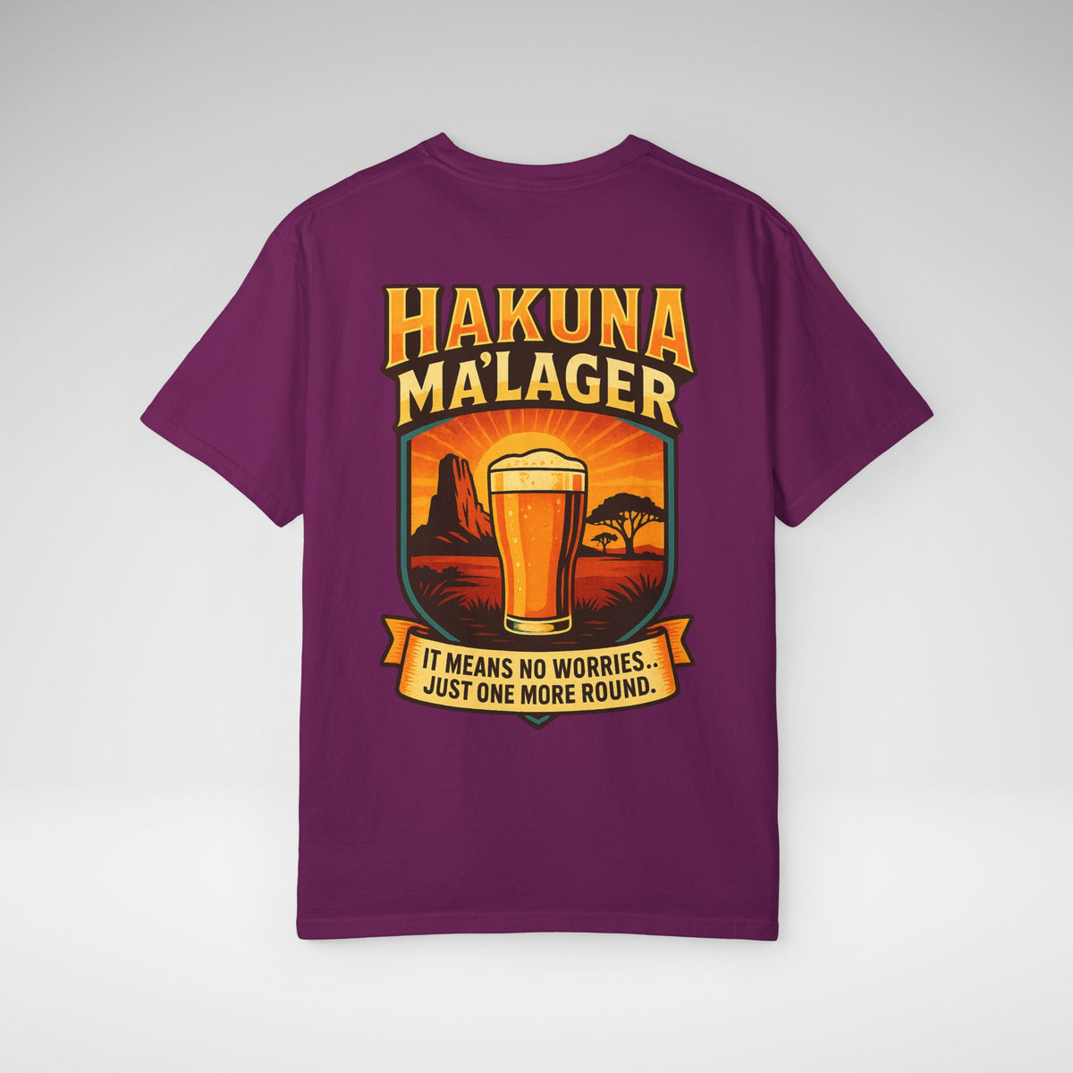 Hakuna Ma'Lager Comfort Colors Unisex Garment-Dyed T-shirt