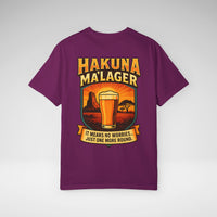 Hakuna Ma'Lager Comfort Colors Unisex Garment-Dyed T-shirt
