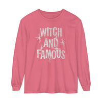Witch and Famous Comfort Colors Unisex Garment-dyed Long Sleeve T-Shirt