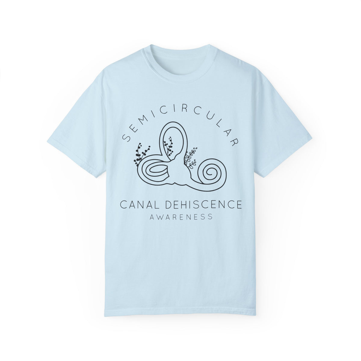 Semicircular Canal Dehiscence Comfort Colors Unisex Garment-Dyed T-shirt