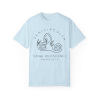 Semicircular Canal Dehiscence Comfort Colors Unisex Garment-Dyed T-shirt