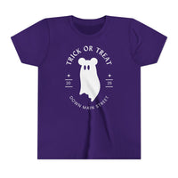 Trick or Treat Down Main Street Youth Short Sleeve Tee