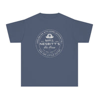 Mrs. Nesbitt’s Tea House Comfort Colors Youth Midweight Tee