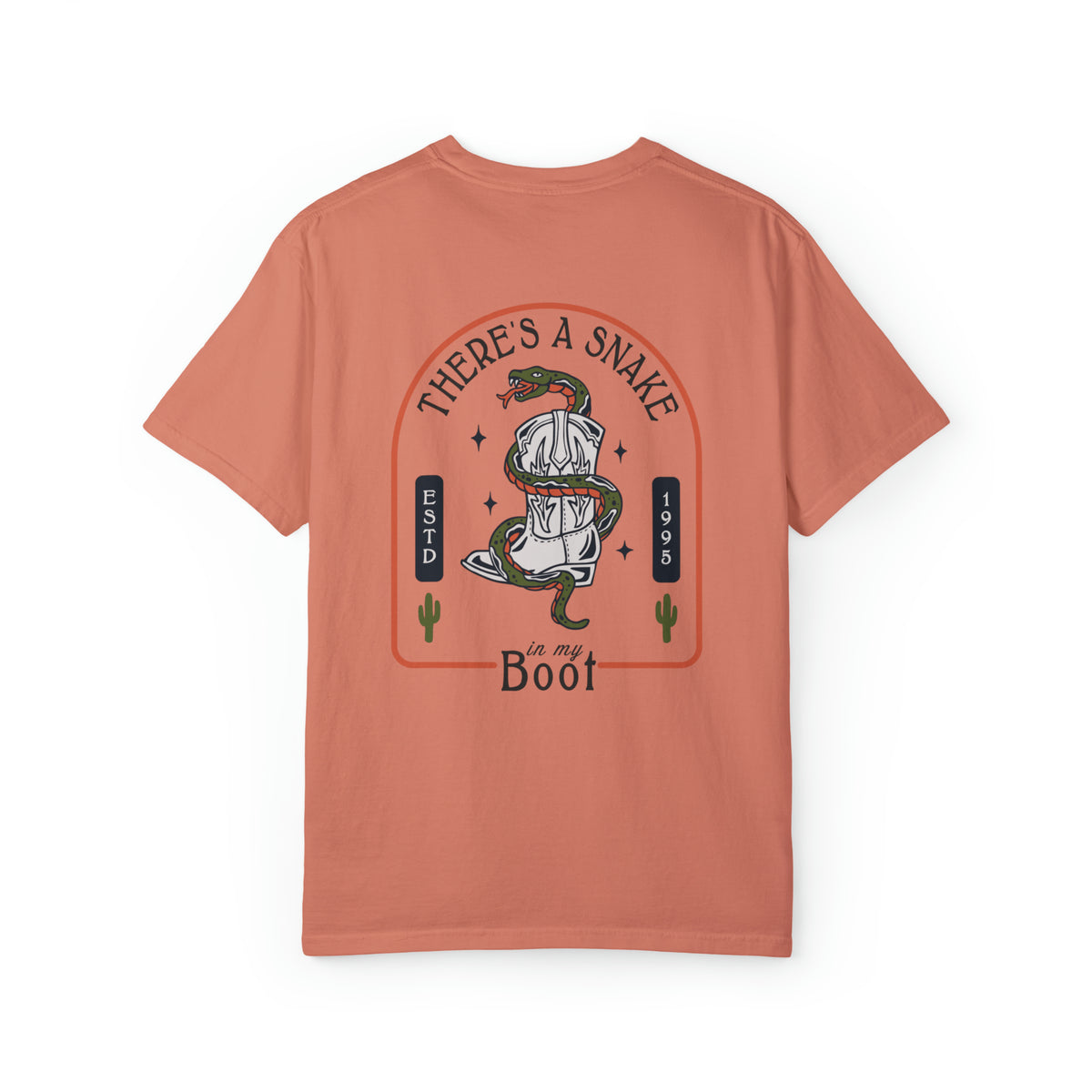 There's A Snake In My Boot Comfort Colors Unisex Garment-Dyed T-shirt