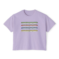 Monorails Comfort Colors Women's Boxy Tee