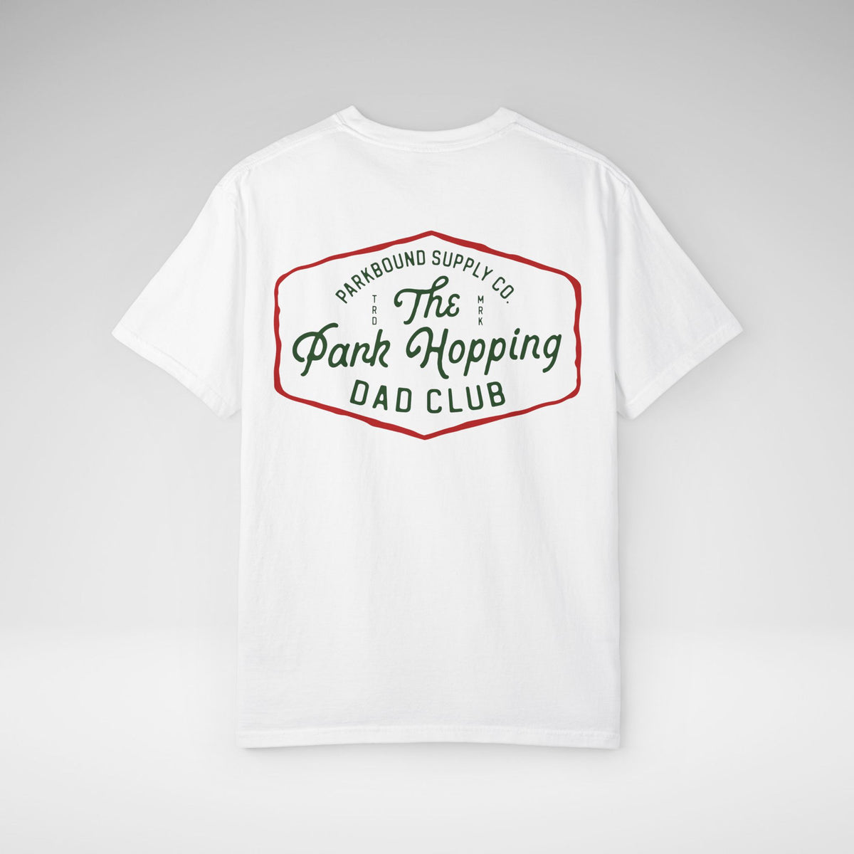 The Christmas Park Hopping Dad Club T-Shirt
