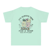 It's Always Time For A Whip Comfort Colors Youth Midweight Tee